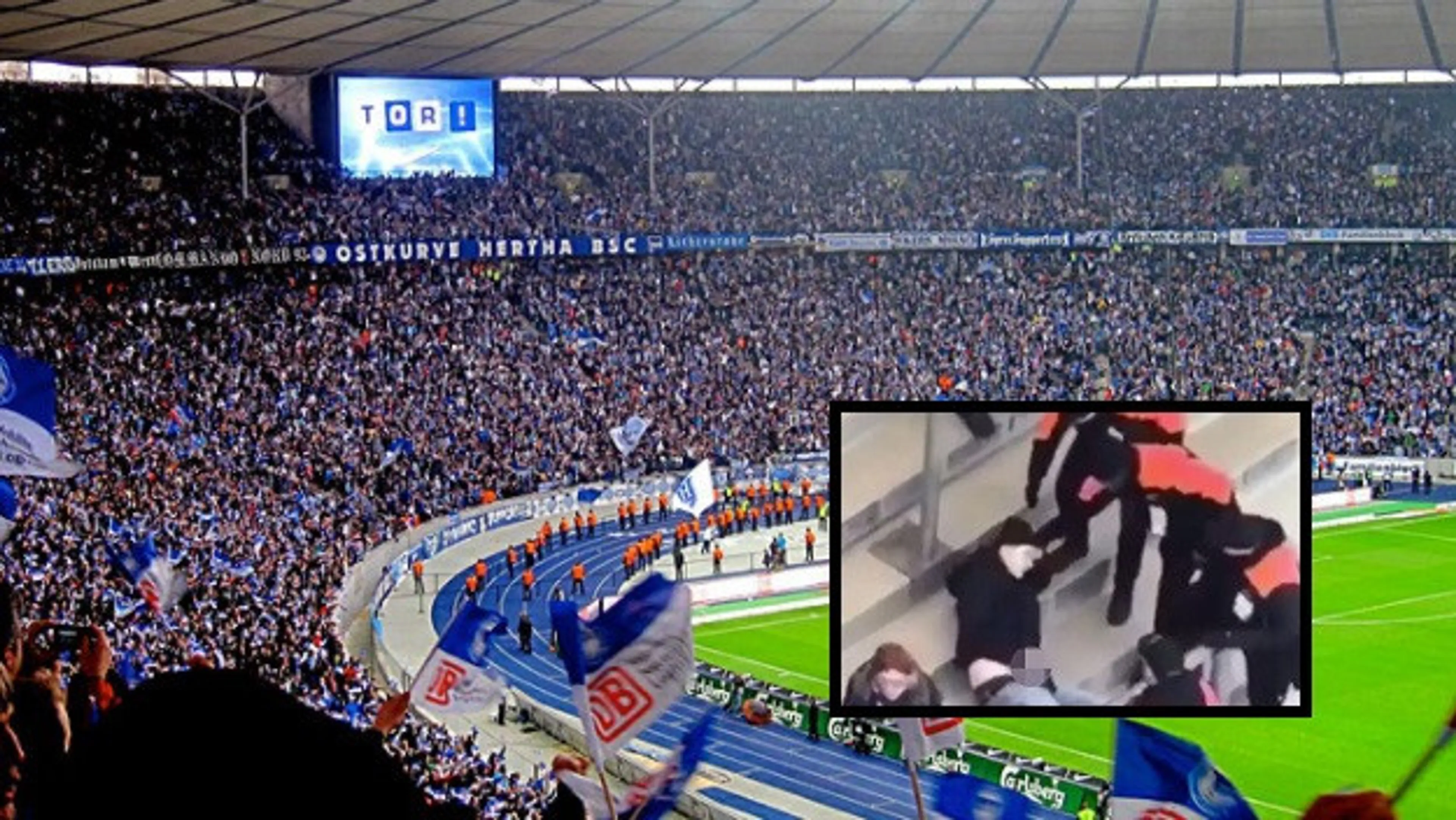 Copertina di Tifoso dell’Herta Berlino si masturba allo stadio: arrestato