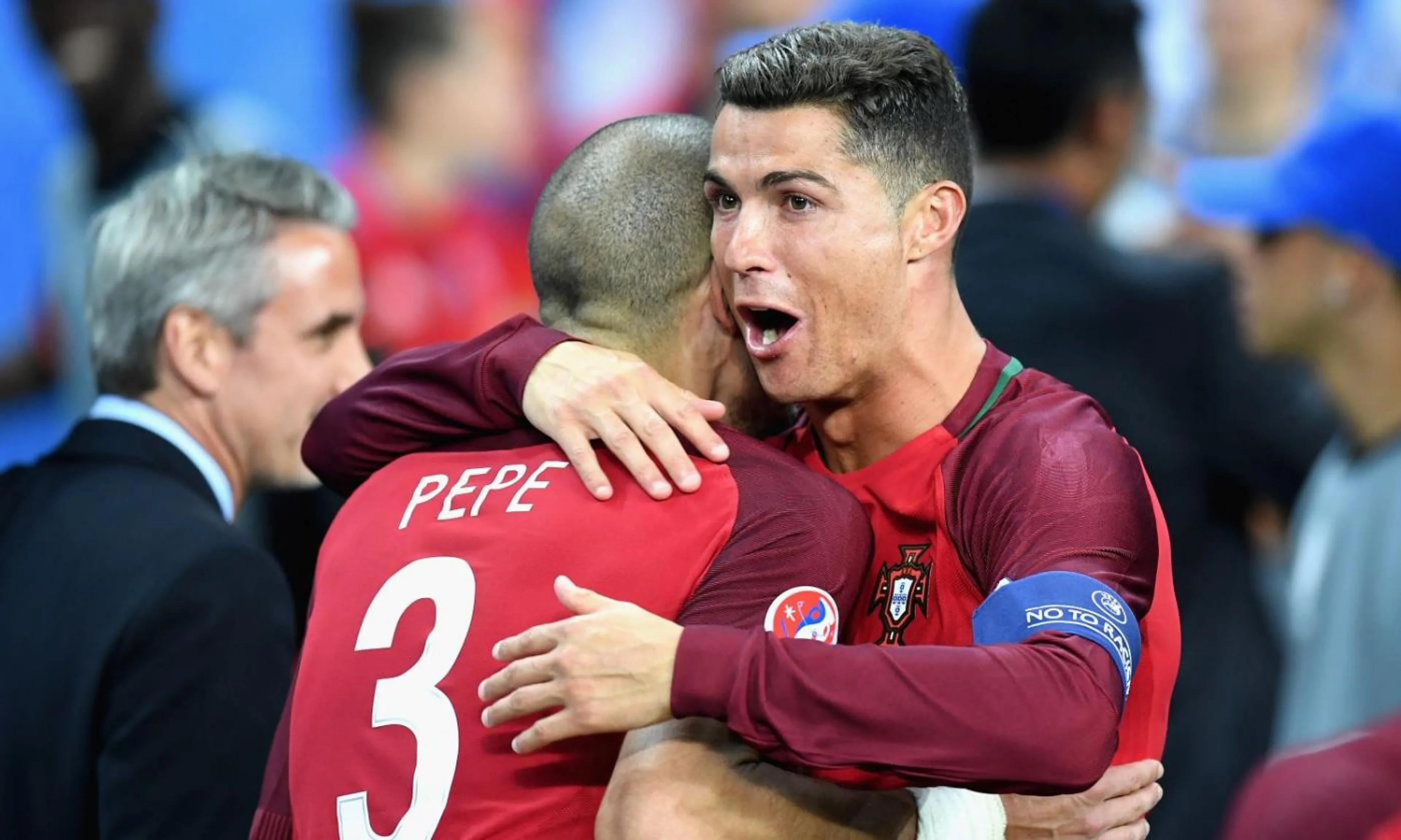 Copertina di Quel burlone di CR7… Lo scherzone di Ronaldo a Pepe (VIDEO)