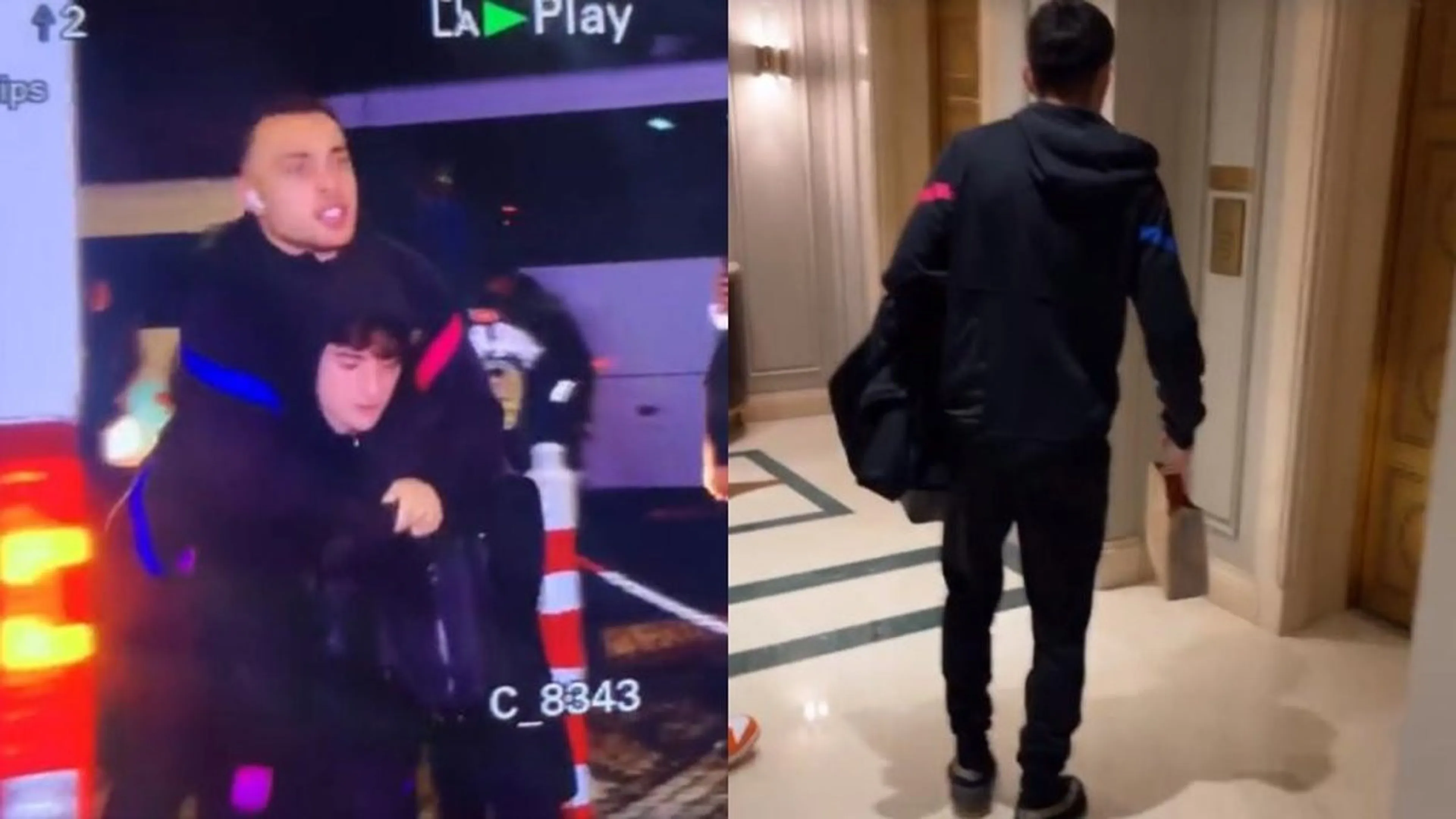 Copertina di Sergino Dest infortunato, Gavi lo porta sulle spalle in hotel (VIDEO)