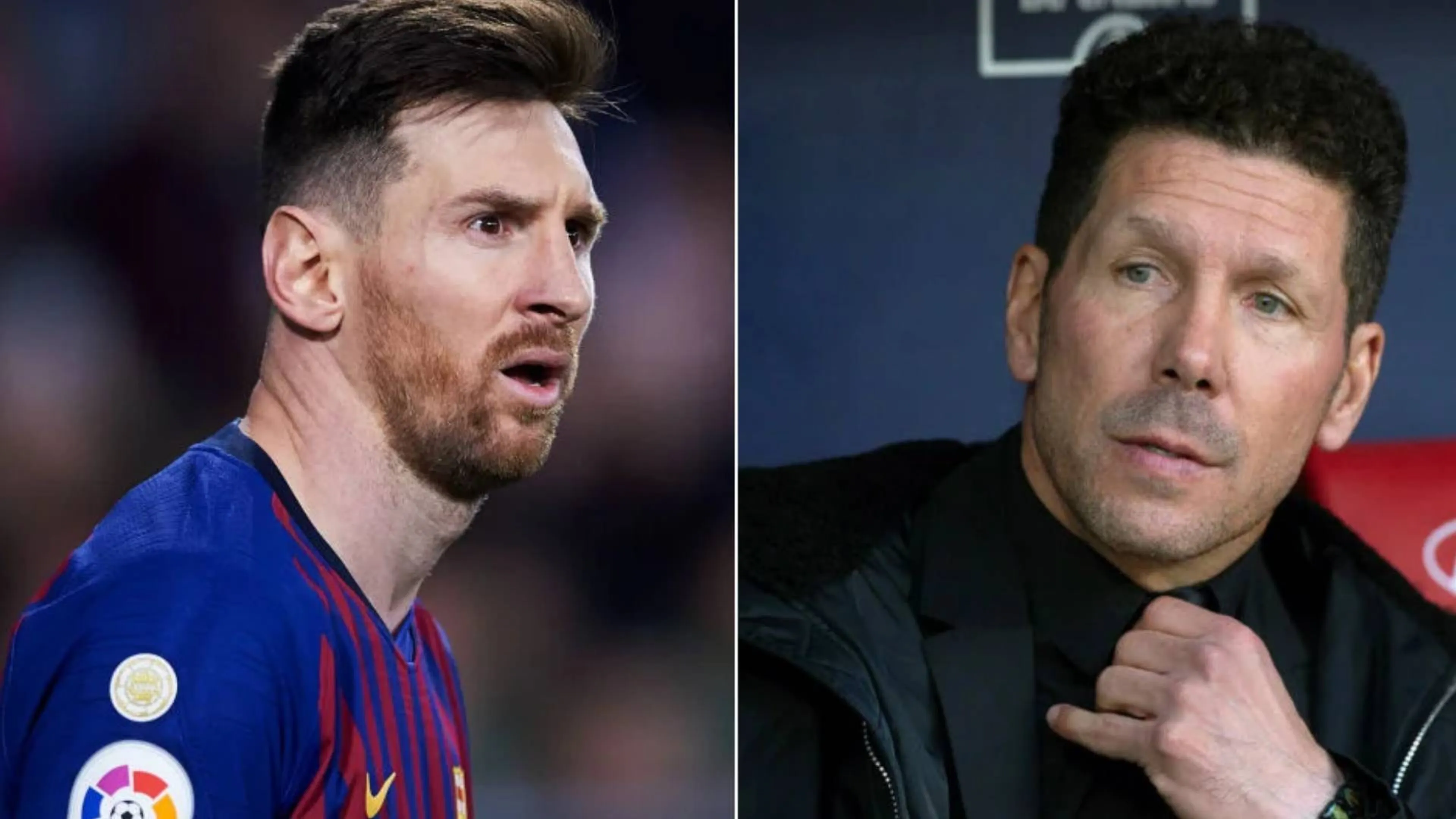 Copertina di Simeone non pronuncia mai il nome di Messi. Il retroscena
