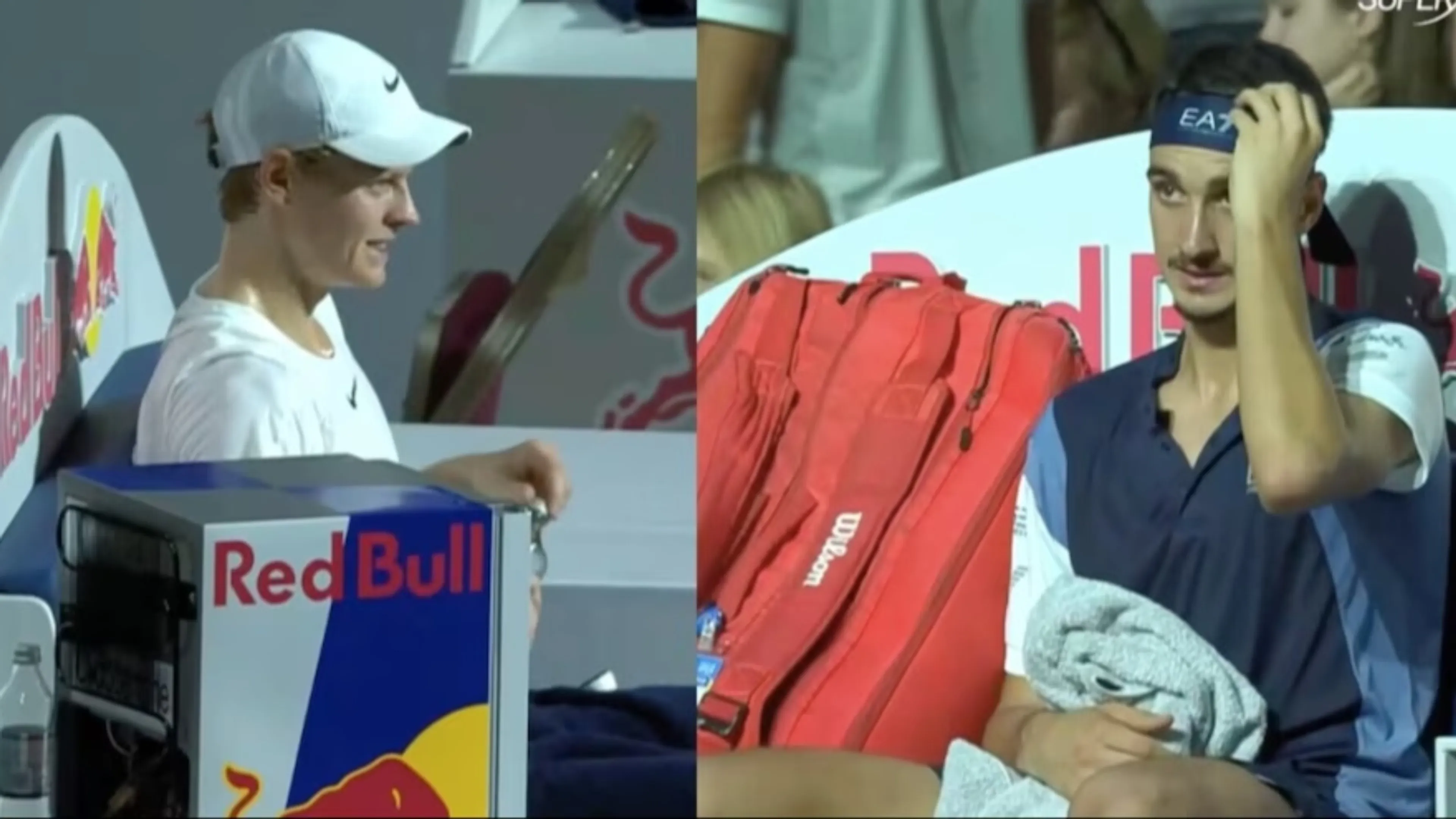 Copertina di Clamorosa gaffe del dj durante Sinner-Sonego: parte un coro contro la Juventus a Vienna