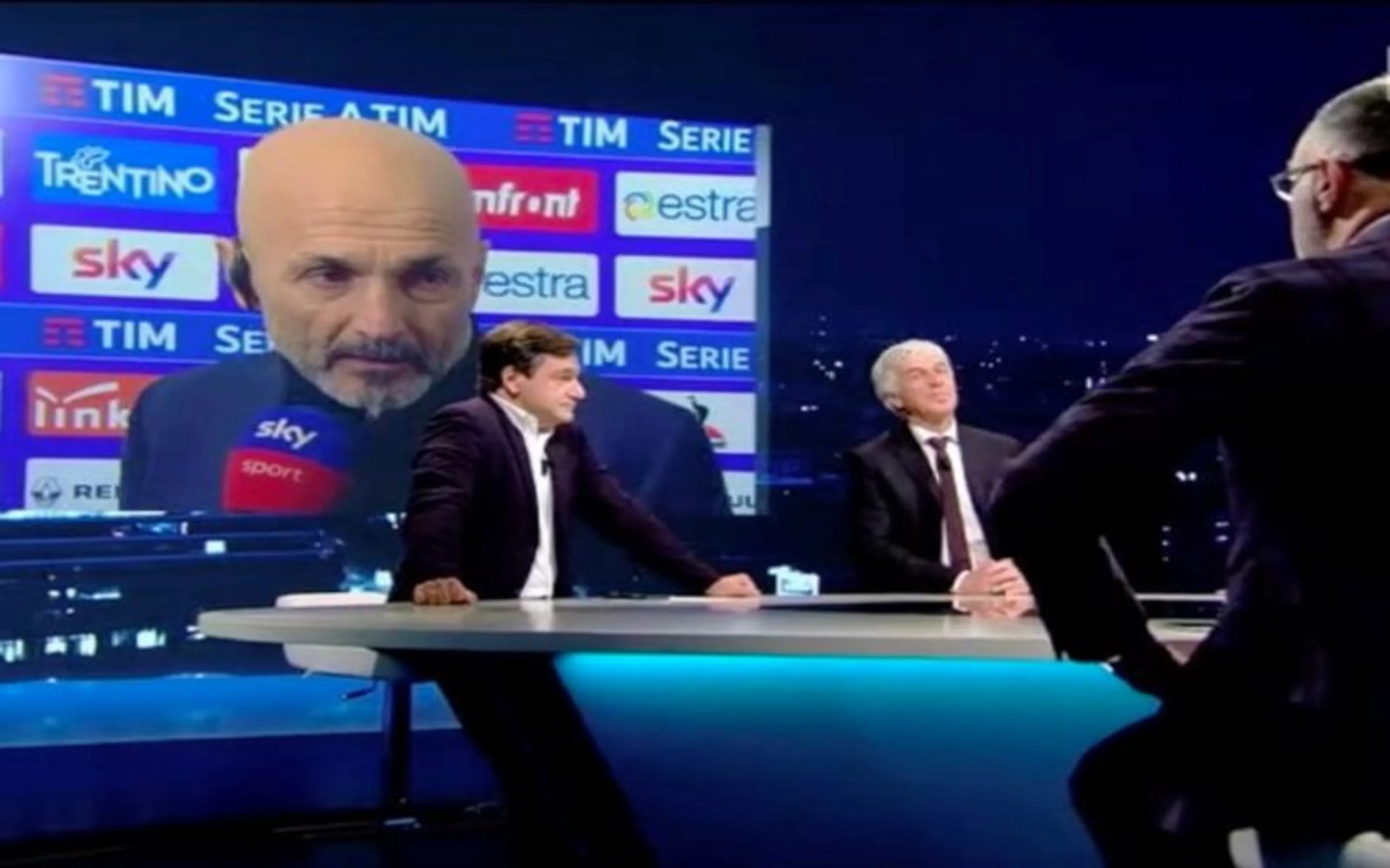 spalletti-lite-tv-con-caressa