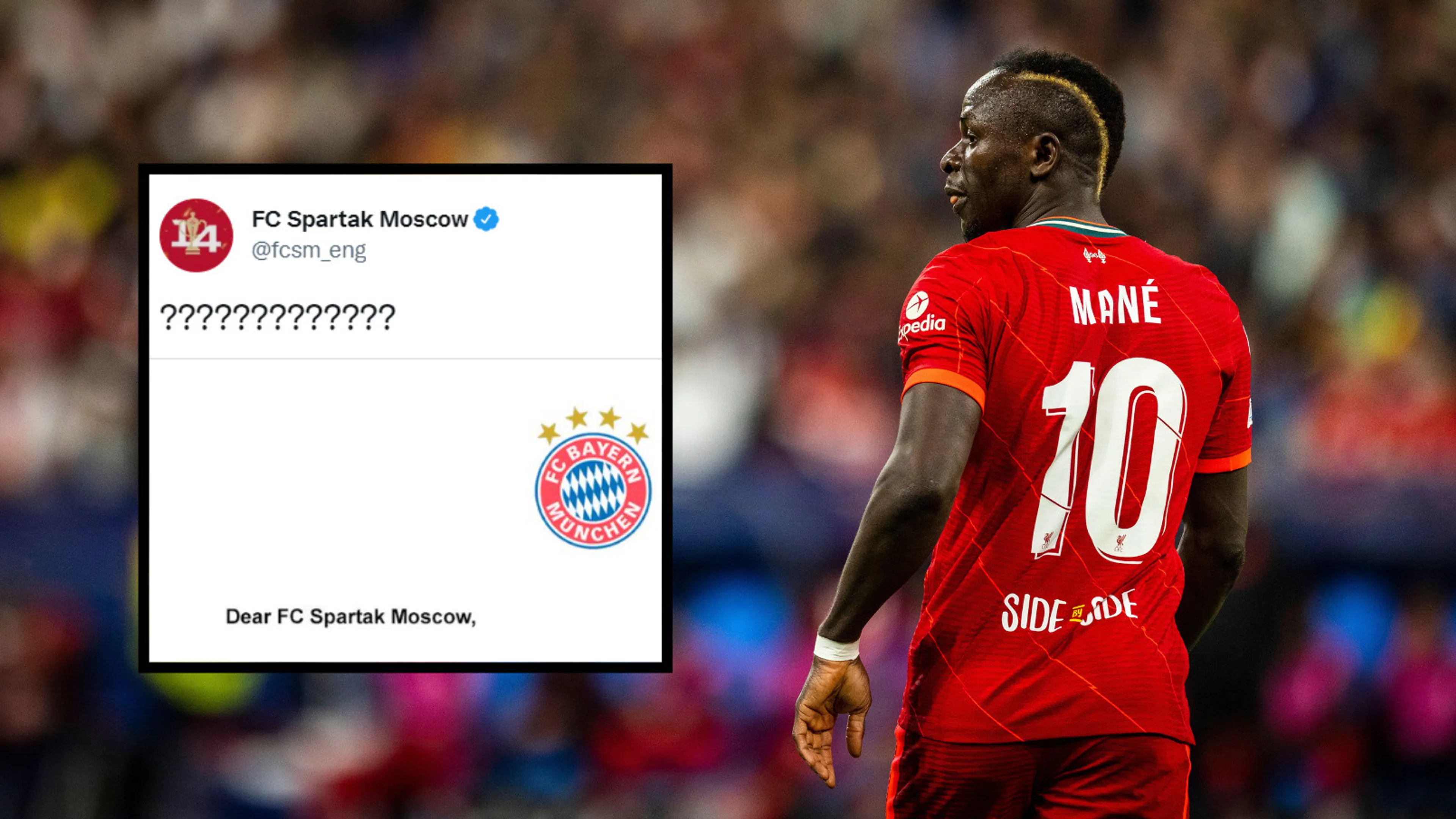 Copertina di La brutale trollata dello Spartak Mosca al Bayern sulla “ridicola” offerta per Manè