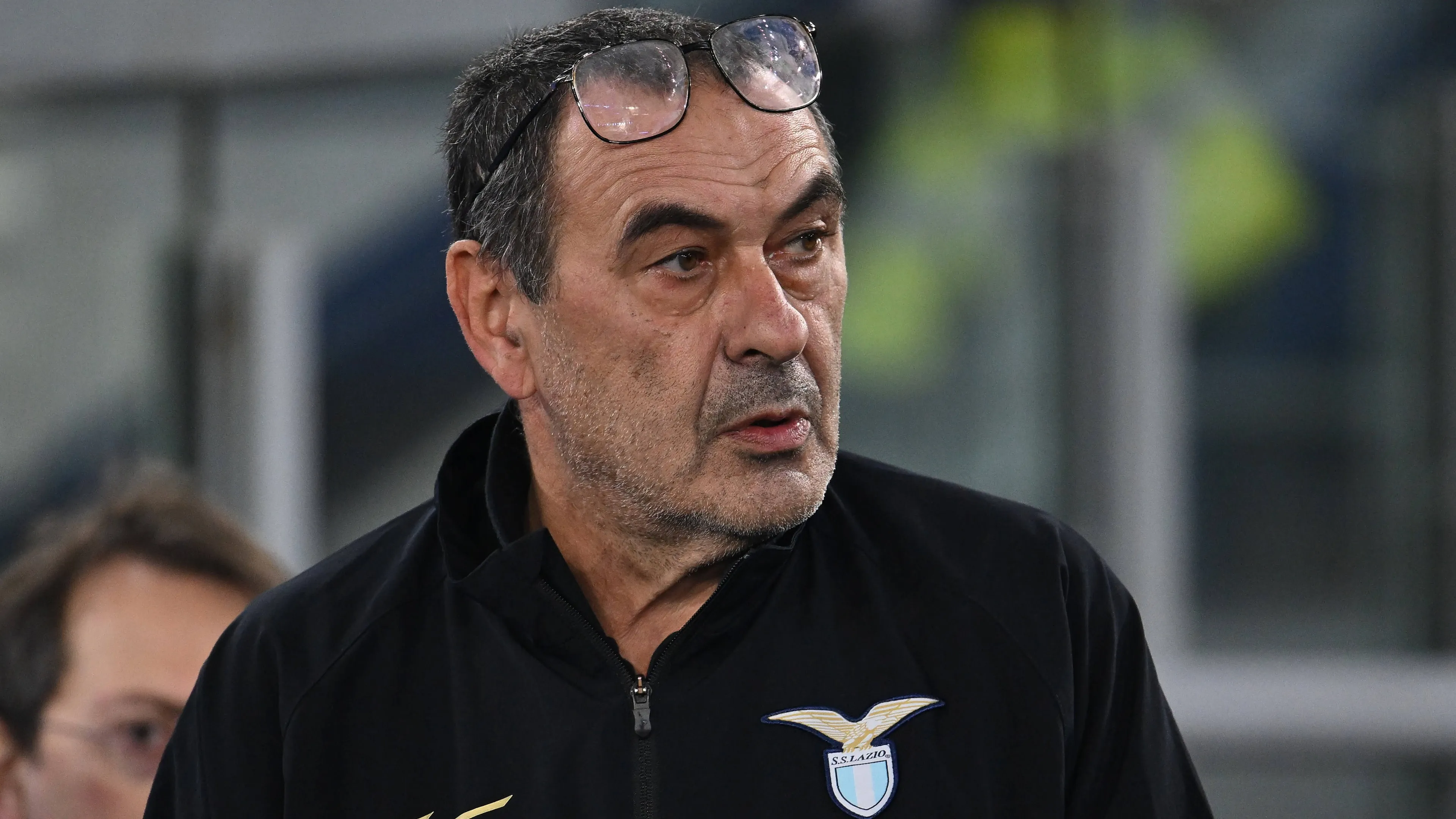 Copertina di SS Lazio v AC Milan Serie A TIM Maurizio Sarri of S S Lazio is coaching during the 27th day of the Serie A Championship between S S Lazio and A C Milan at the Olympic Stadium in Rome Italy on March 1 2024 Rome Italy Italy Copyright xDomenicoxCippitellix originalFilename cippitelli sslaziov240301 npynU jpg