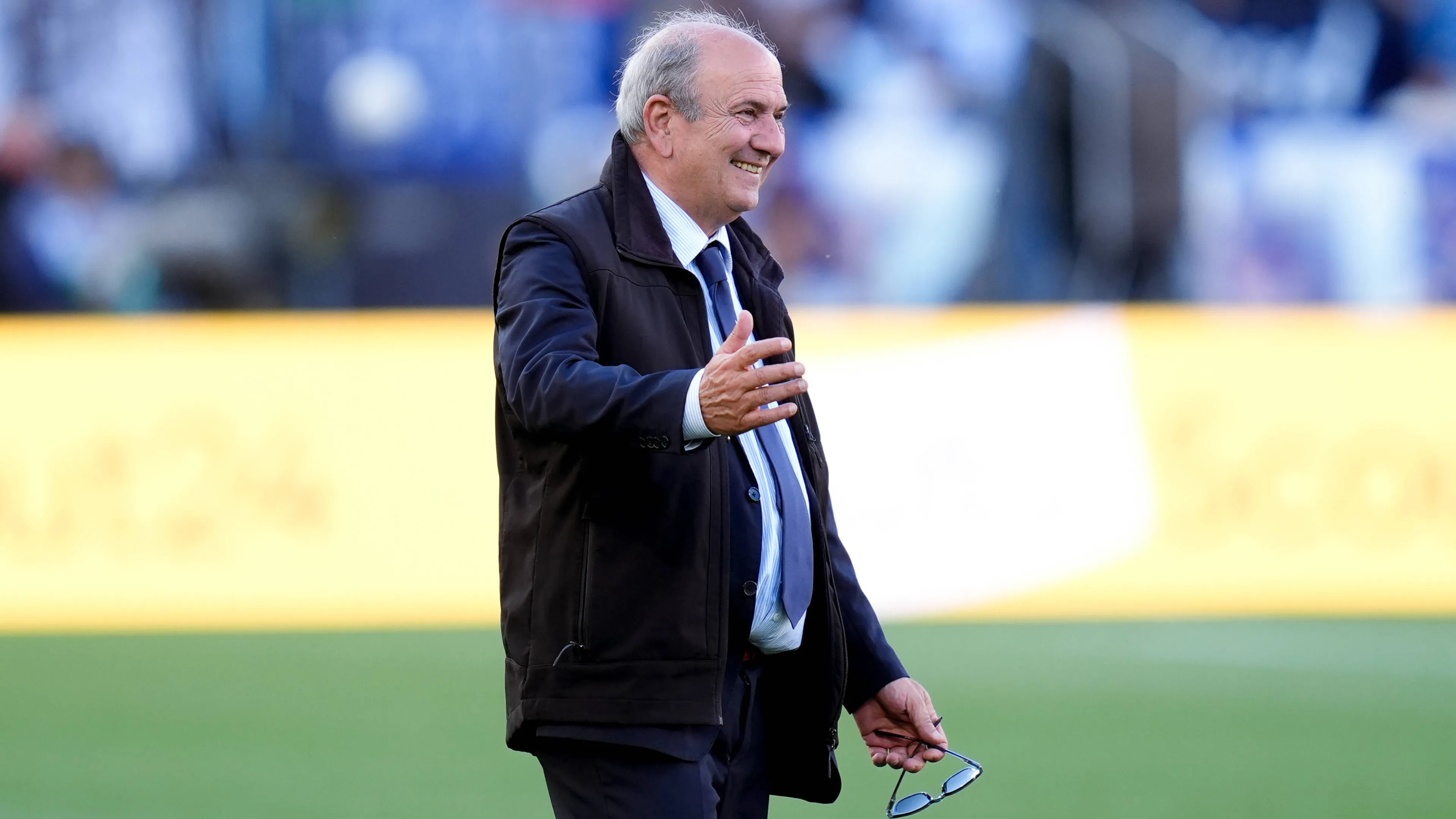 Copertina di SS Lazio v Juventus FC Serie A Enilive Angelo Fabiani sporting director of SS Lazio during the Serie A Enilive match between SS Lazio and Juventus FC at Stadio Olimpico on May 10 2025 in Rome Italy Rome Stadio Olimpico Lazio Italy Copyright xGiuseppexMaffiax SerieA Lazio Juventus 100525 BRU4264