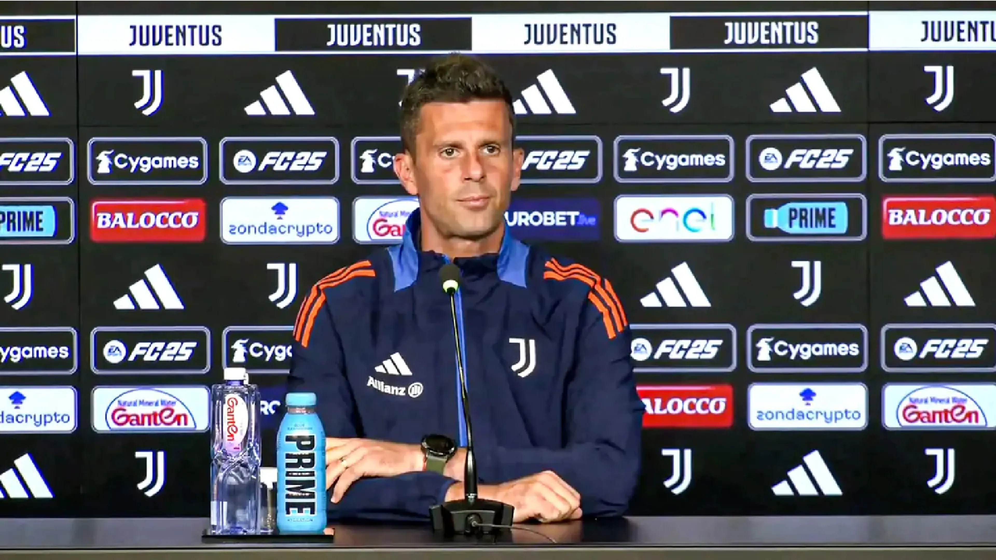 Copertina di Juve ancora alle prese con il problema infortuni: Thiago Motta fa il punto sugli indisponibili