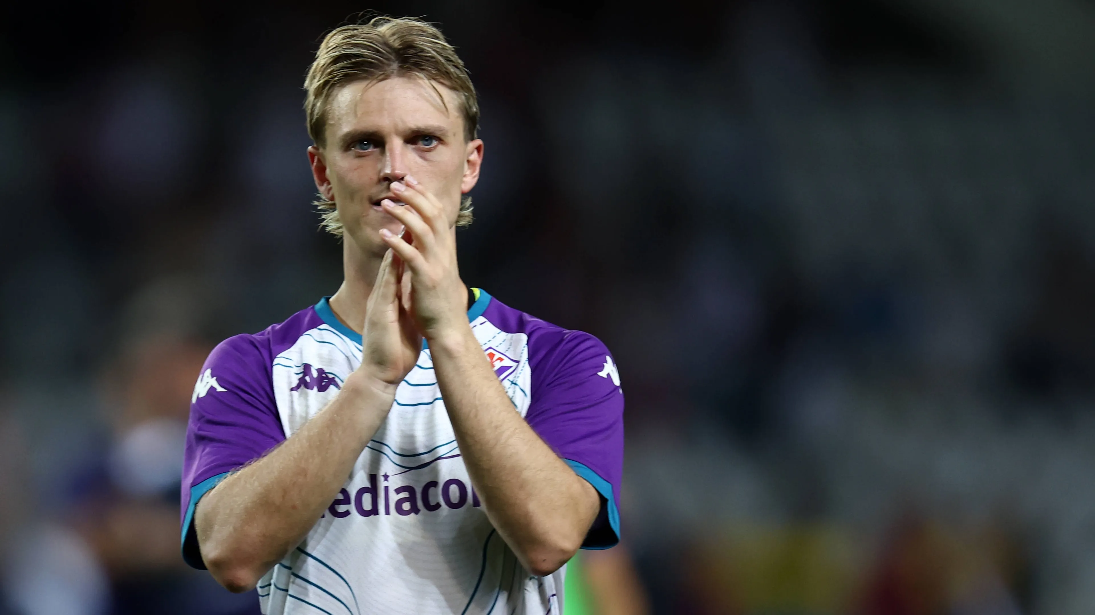 Albert Gudmundsson in maglia Fiorentina