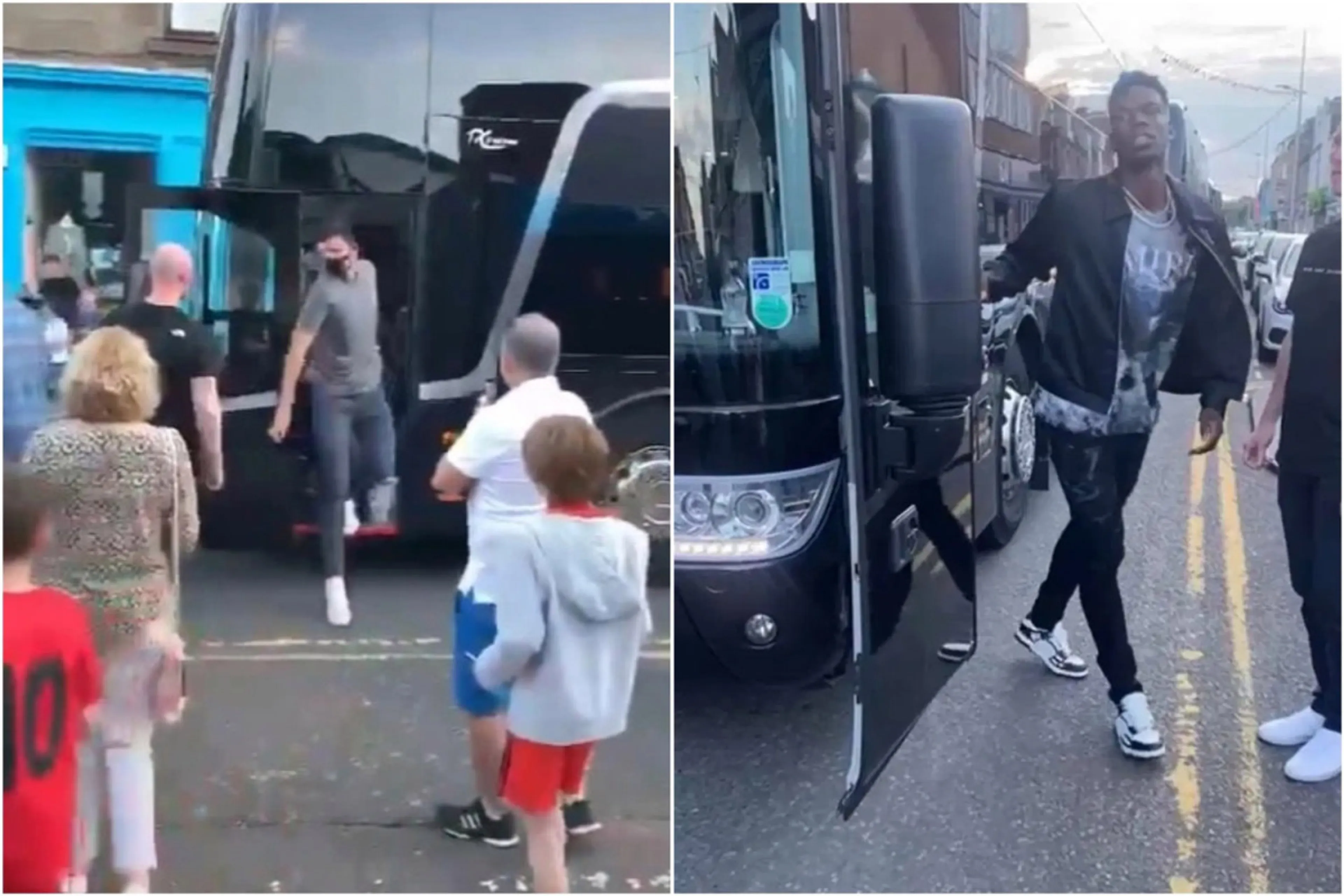Copertina di Giocatori United fuori a cena, loro ordinazioni finiscono in rete  e scatta l’ironia