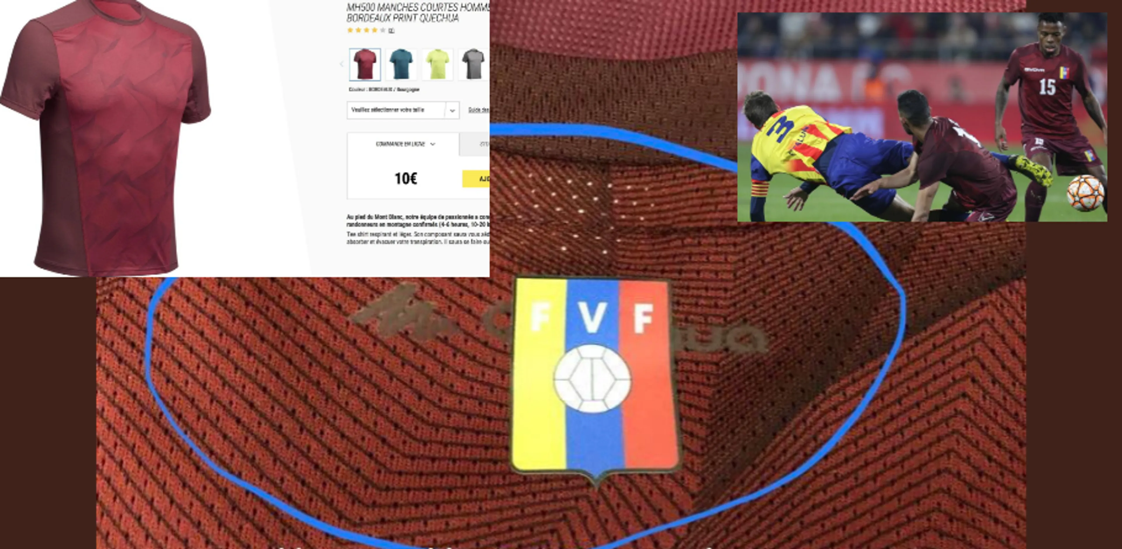 Copertina di Le magliette non arrivano in tempo… e il Venezuela va al Decathlon