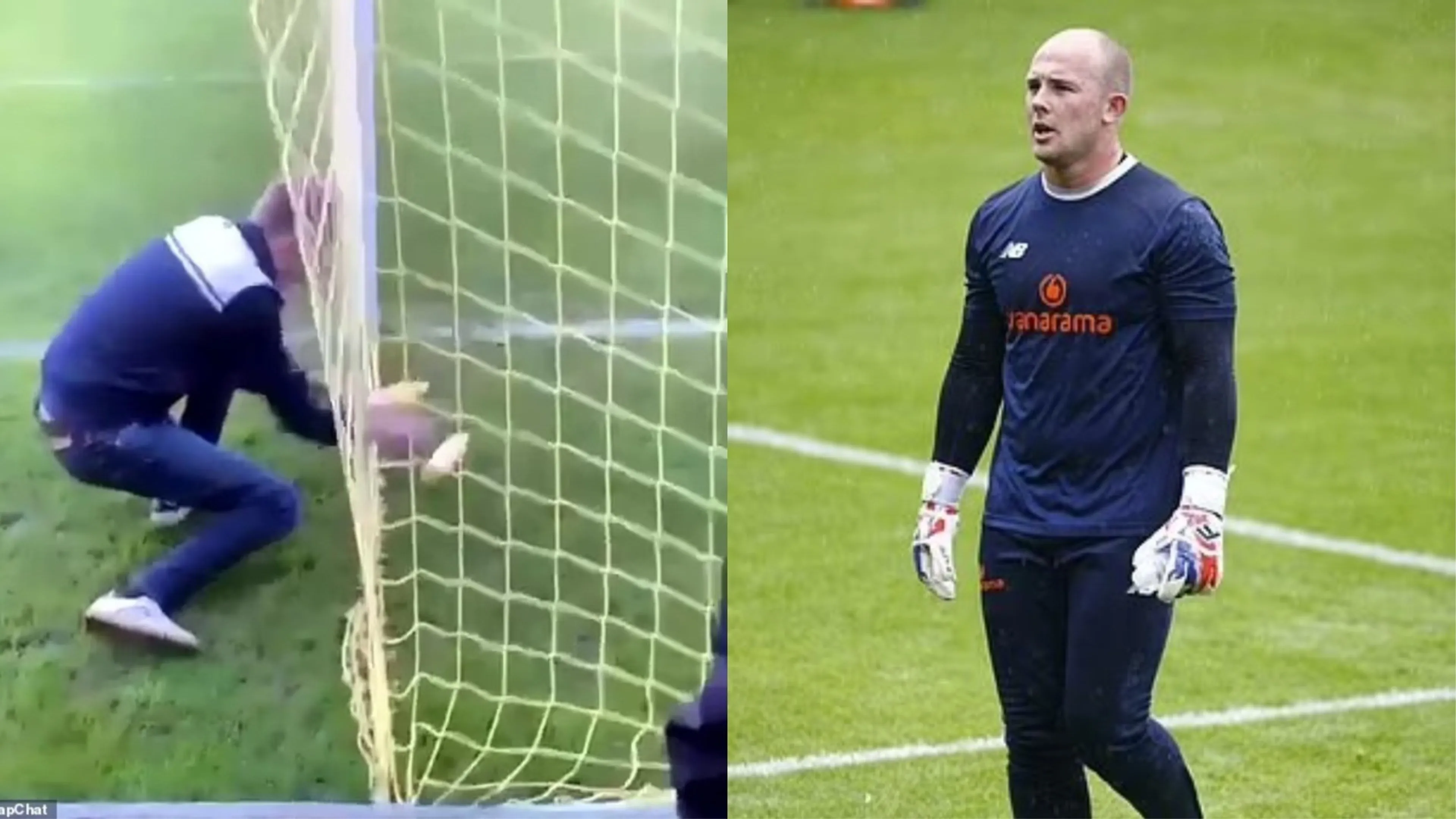Copertina di Inghilterra, tifoso fa pipì nella bottiglia del portiere avversario, che però se ne accorge… (VIDEO)