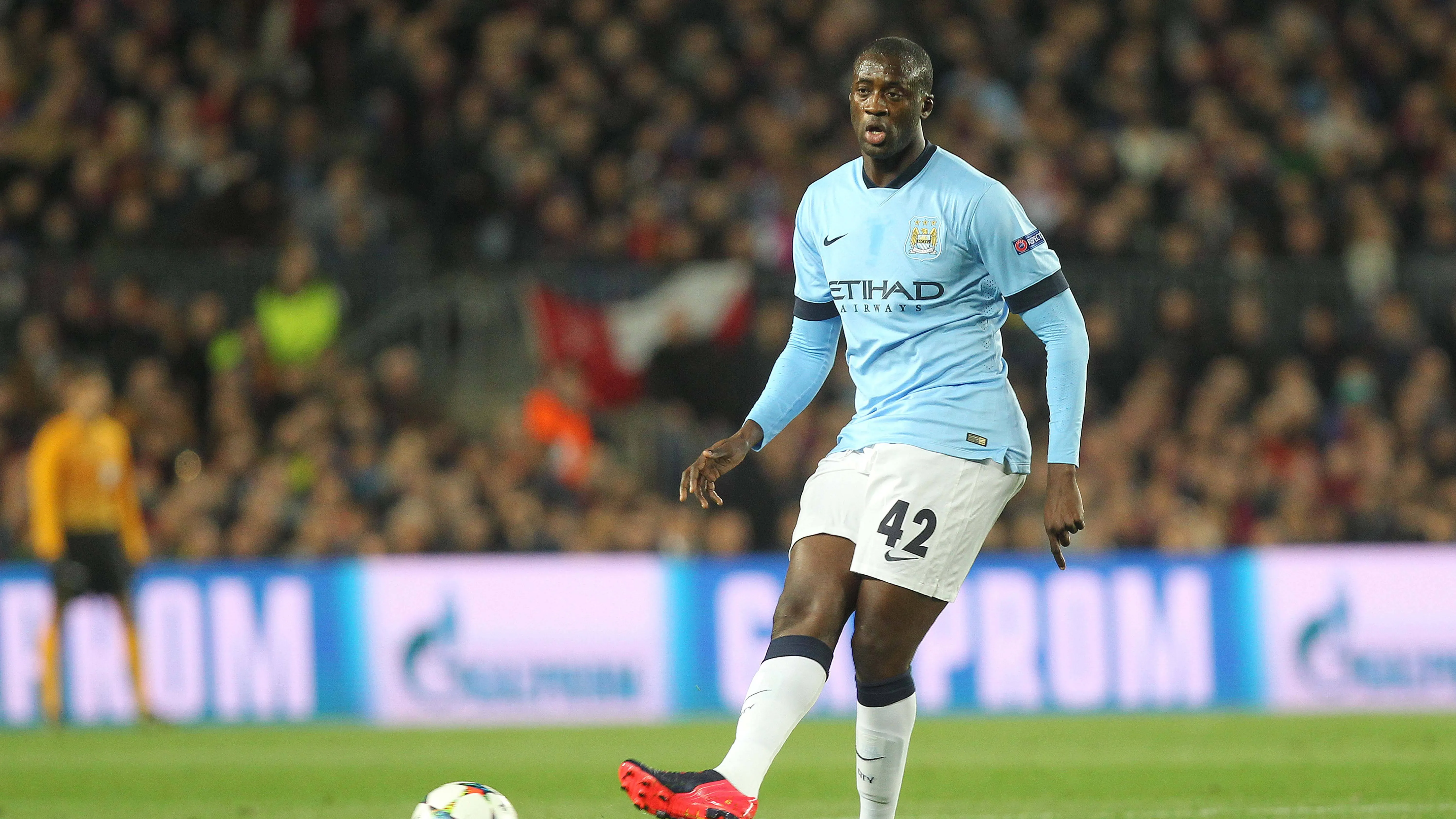 Yaya Toure ex giocatore del Man City