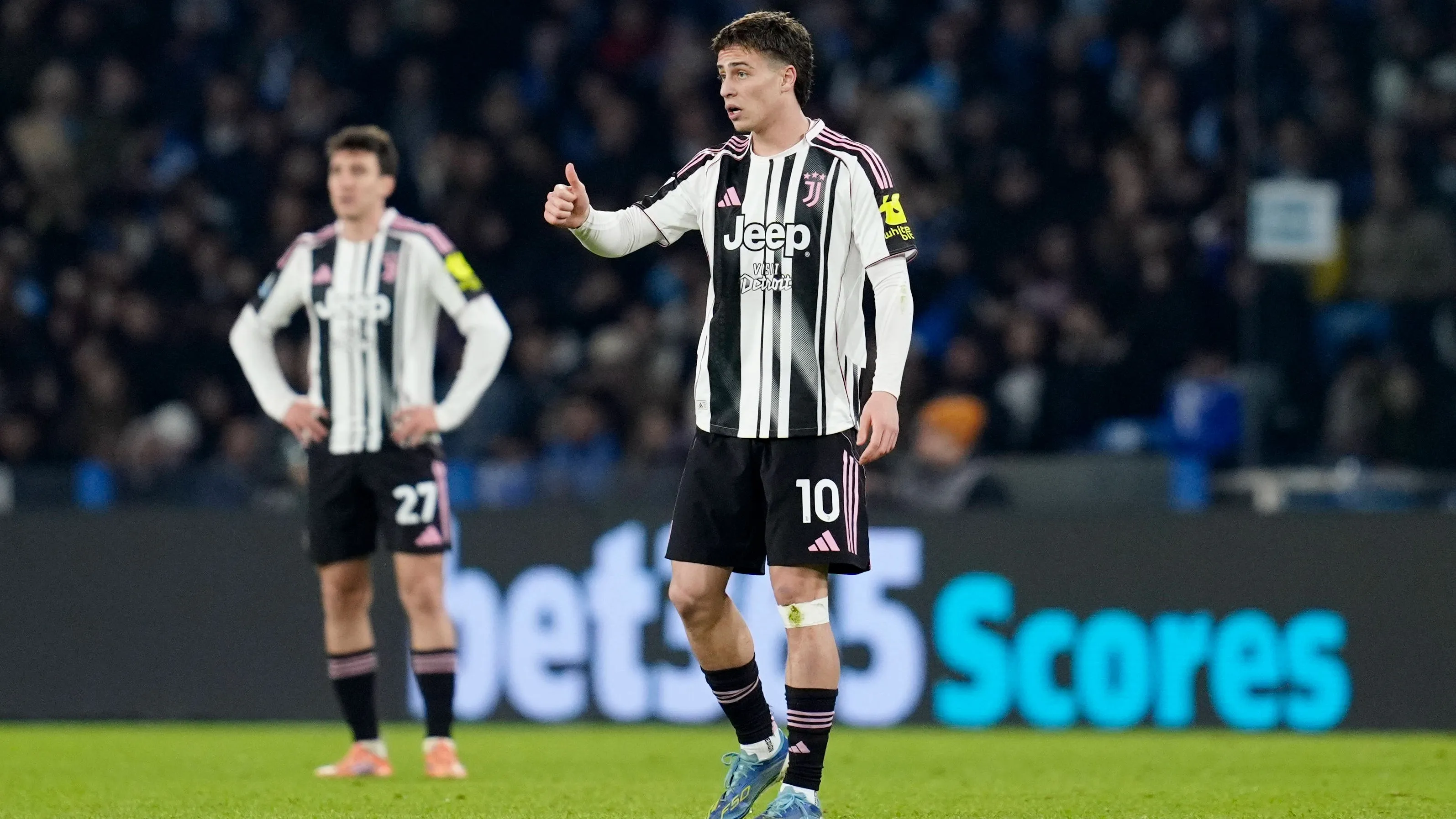 yildiz in napoli juve