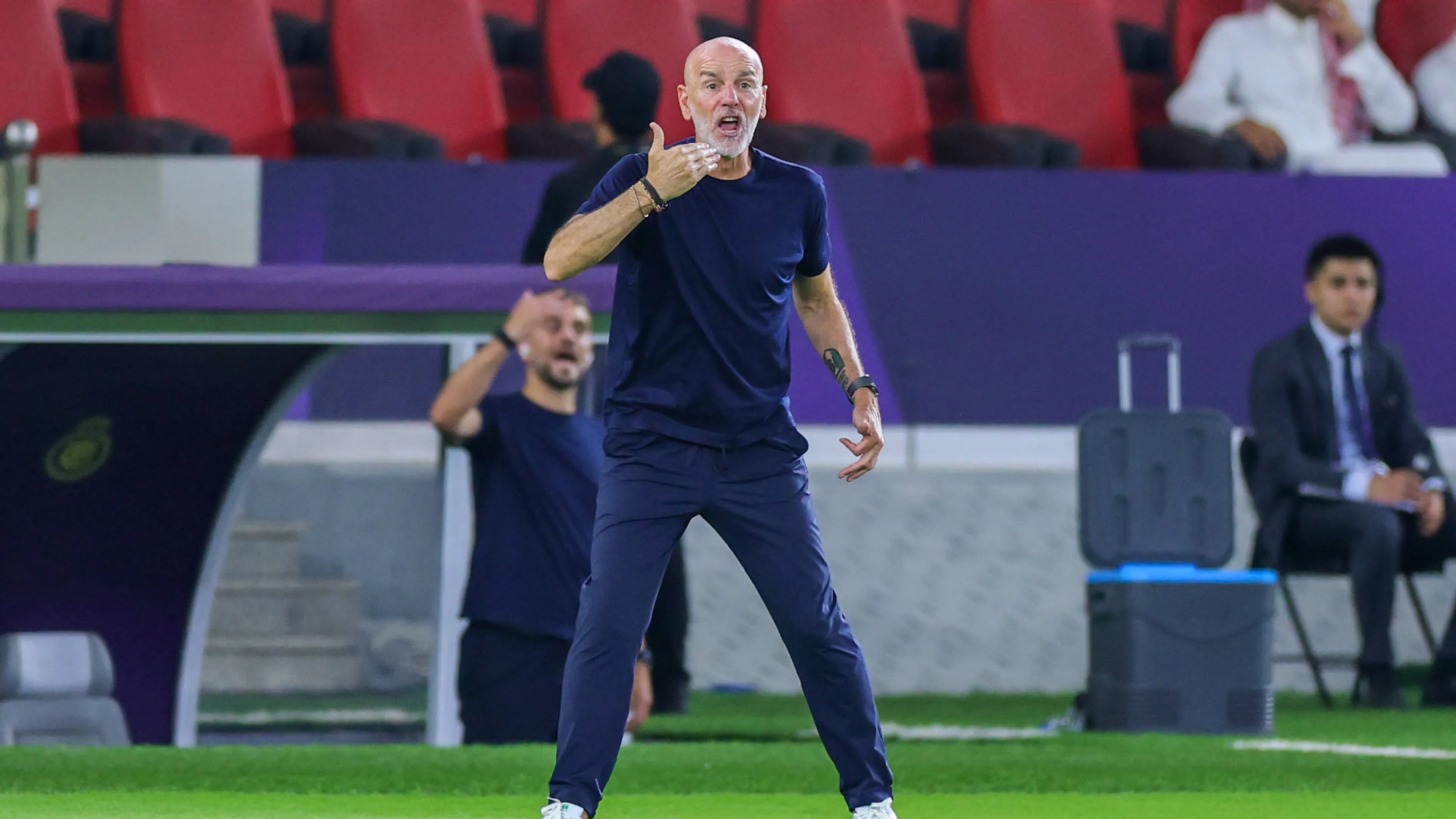 Copertina di Yokohama F Marinos vs Al Nassr AFC Champions League Elite Quarter Finals JEDDAH SAUDI ARABIA April 26 Stefano Pioli team Manager of Al Nassr FC during the AFC Champions League Elite Quarter Finals match between Yokohama F Marinos and Al Nassr FC at Prince Abdullah Al Faisal Stadium on April 26 2025 in Jeddah Saudi Arabia Jeddah Saudi Arabia Copyright xAbdullahxAhmedx