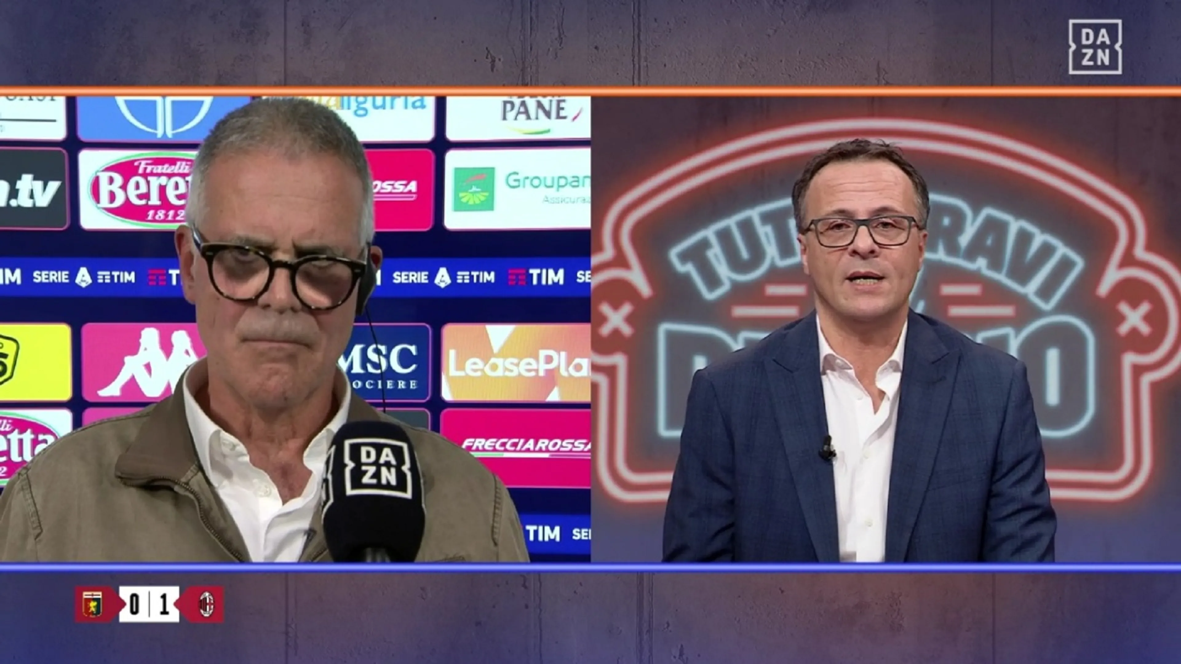 Copertina di Furia Zangrillo in diretta tv: "Maignan entrata assassina. Pulisic mano. Di cosa discutiamo?"