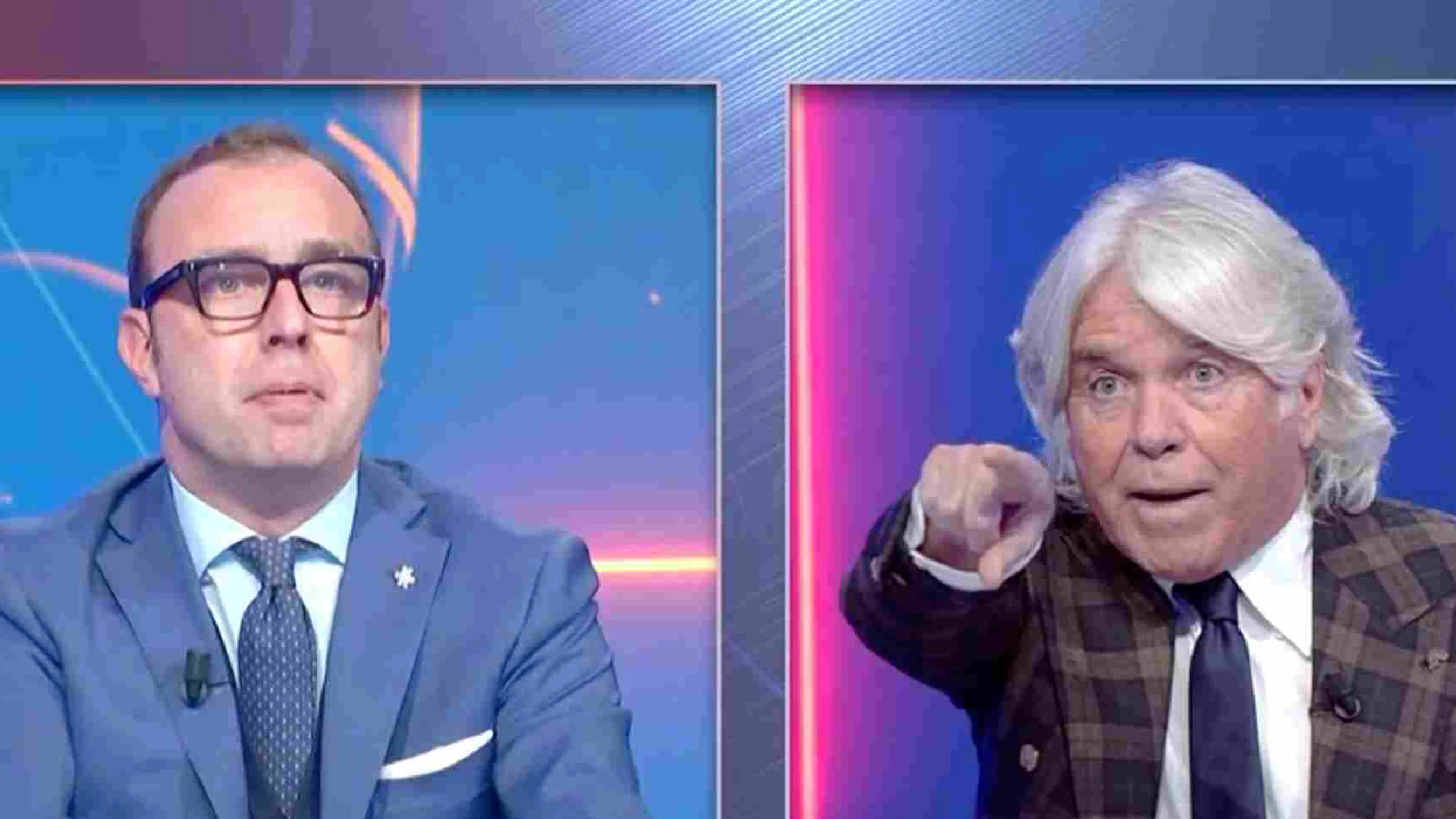 Copertina di A Pressing la solita baraonda, Zazzaroni contro Trevisani: "Gli sta sulle palle"